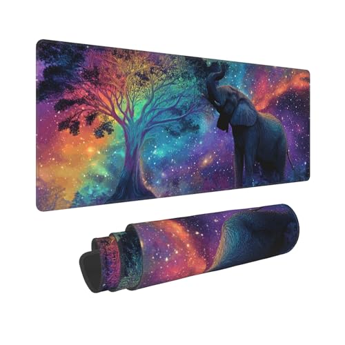 Tapis de souris éléphant XL pour corriger le manque de place du bureau