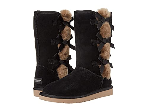Koolaburra by UGG Women's Victoria Tall Fashion Boot, Black, 10 M US