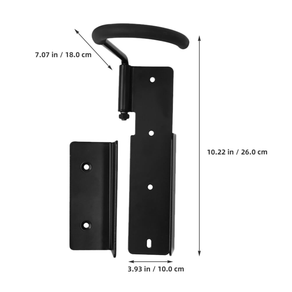 Gadpiparty 2sets Supporto Per Biciclette Da Parete Da Ganci Per Garage Per Mountain Bike Facile Installazione Protezione Per Stabile e Resistente