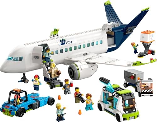 LEGO® City Yolcu Uçağı 60367 - Yaş ve Üzeri Çocuklar ve Uçak Meraklıları için Yaratıcı Oyuncak Yapım Seti (930 Parça) - Görsel 2