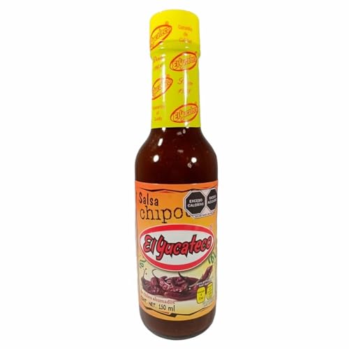 MexGrocer El Yucateco Chipotle Salsa 150 ml (Pack of 2)