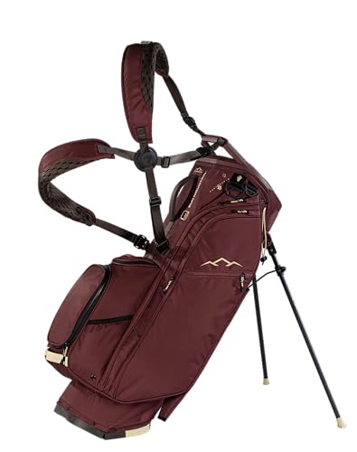 Sun Mountain Men'S Eclipse 4.5 Lightweight Vlo Hybrid Stand Golf Bag, 14-Way Top, 2026 Model, Cardinal