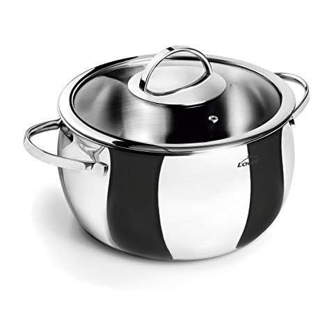 Lacor - 79128 - Olla Belly Inox 28cm Cover
