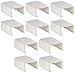 Hellermann Tyton TSR2FW-14 1-1/4" Splice Cover, PVC, Office White (Pack of 10)