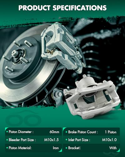Image of SCITOO Front Right Brake Caliper With Bracket 18B5309 Compatible For Chevrolet For Cruze 2011-2015,For Chevrolet For Cruze Limited 2016,For Chevrolet For Sonic 2012-2017