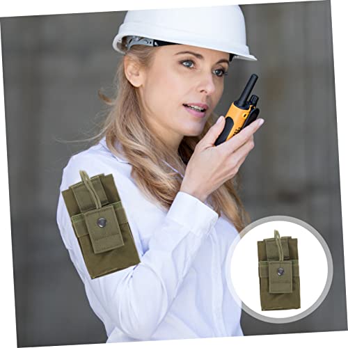 BETOOKY Bolsa De Armazenamento Walkie Talkie Bolsa De Rádio Para Serviço Bolsa De Rádio Cinto Tático
