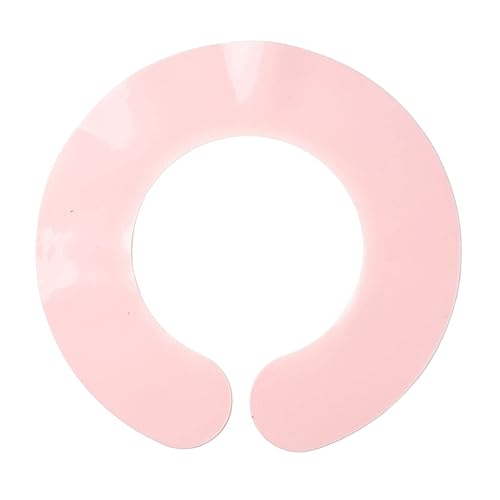 Grebest Chal de corte de pelo universal, ampliamente utilizado, conveniente para almacenar el cabello, collar de corte rosa