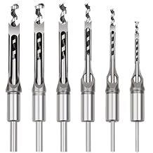 Hole Mortise Chisel Drill Bit Tools, Size 1/4 5/16 3/8 1/2 9/16 5/8