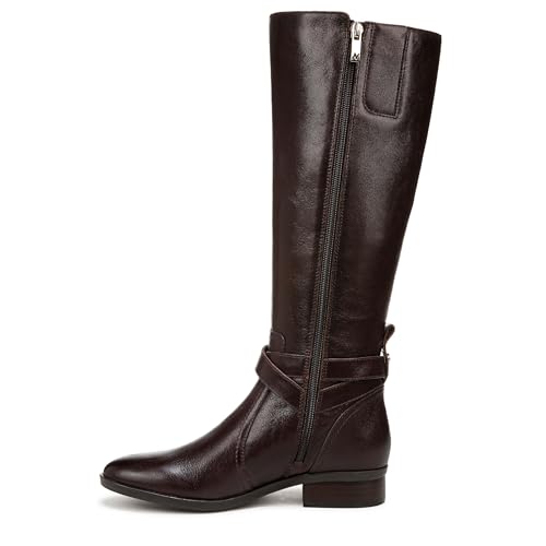 Naturalizer Women's Rena2 Wide Calf Knee High Boot, Dark Brown Leather, 9.5 X-Wide by Naturalizer - Used condition - Image 9