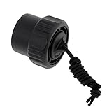 Leeadwaey Buceo Primera Etapa DIN Regulador Válvula de tanque Roscado Tapón de tapón de polvo