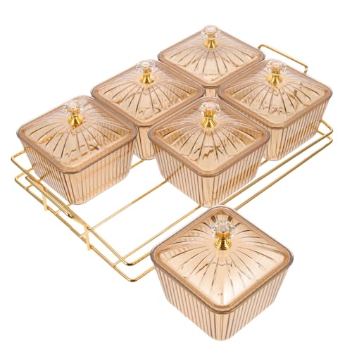 Plat de service compartimenté Cabilock pour présentation apéritif parfaite