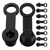 EPIGEIST 10pcs Brake Bleeder Caps Rubber Sleeve Design for Cars and Motorcycles, Effort Saving and Easy
