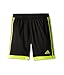 adidas Performance Tastigo 15 Shorts, Small, Black/Semi Solar Yellow