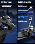 arVin Mobile Gaming Controller for iPhone 17/16/15 Series & Android (USB C), Phone Controller with Hall Effect Joysticks/Triggers for Xbox Game Pass, PlayStation, Steam Link, Cloud Gaming-Plug & Play