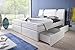 Produktbild Furnix Boxspringbett Bett Doppelbett 180 cm x 200 cm mit 2 Schubkasten weiß