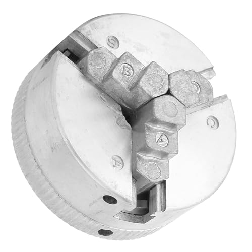 Mandril de Torno Z011, Acessório de Braçadeira de 3 Mandíbulas para Mini Torno de Metal, Feito de Ma