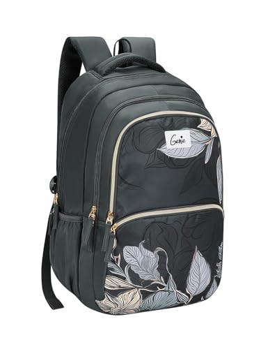 Image of Genie 19 inch Laptop Backpack for Women & Girls | Spacious Office, College & Travel Bag | Water Resistant, Multi-Compartment with Padded Laptop Sleeve