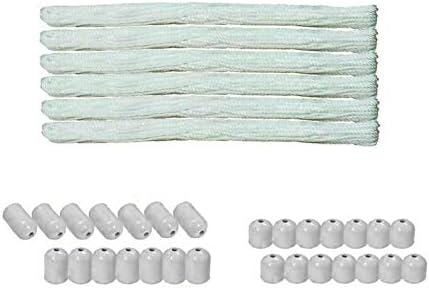 Synergy Ropes And Abs Caps Set For Individual Drop Down Railer Ceiling Drying Stand, Plastic, 10 X10 X 5 Cm