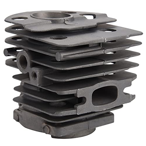 Image of Chainsaw Cylinder Piston Kit for 50,51,55, Replacement Parts with Circlip, Piston Pin, Spark Plug, Pressure Relief Valve, Piston Needle Roller