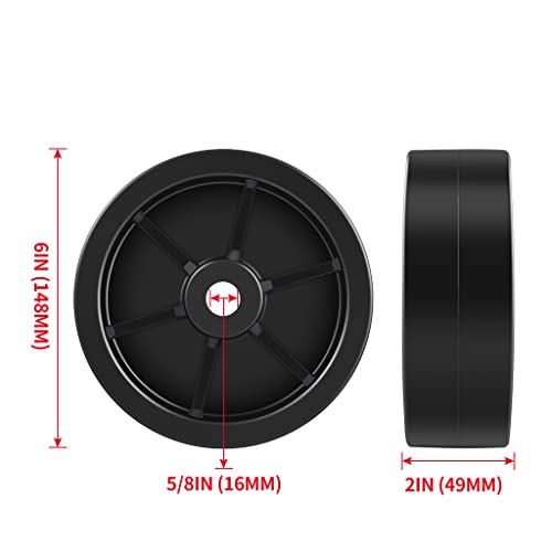 image for Skelang Boat Trailer Jack Caster 6