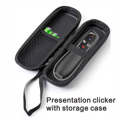 Presentation Clicker with Case Storage, Wireless Presenter Remotes with USB-A&C Receiver,Suitable for Both Desktop Computers and laptops, Mac Keynote,Including Batteries and Storage Bag,LBBYDDLL - Thumbnail 3