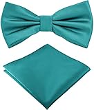 LA CORBATA CLÁSICA: ¡Esta pajarita de lazo Marca Helido te da el toque final perfecto para cualquier ocasión! Viene en 13 diferentes colores, incluyendo negro, rojo burdeos y azul marino – se adapta a todos tus trajes formales.