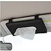 Produktbild Shiduoli Auto Sonnenblende Tissue Box Auto Papier Tasche Handtuch Clip Sonnenblende Tablett (Color : Black)