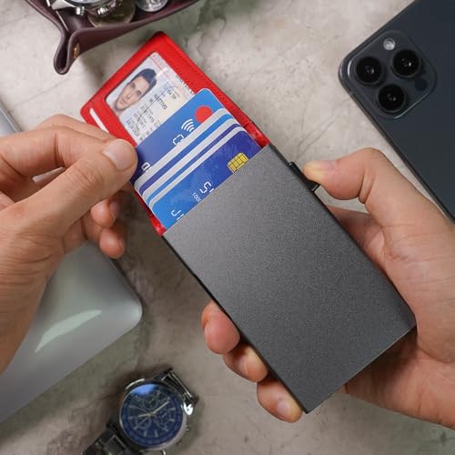 VIVIDUS- Wallet for Men- Leather Wallet, Money Clip, RFID Blocking, Minimalist Slim Wallet, Gift for Him3