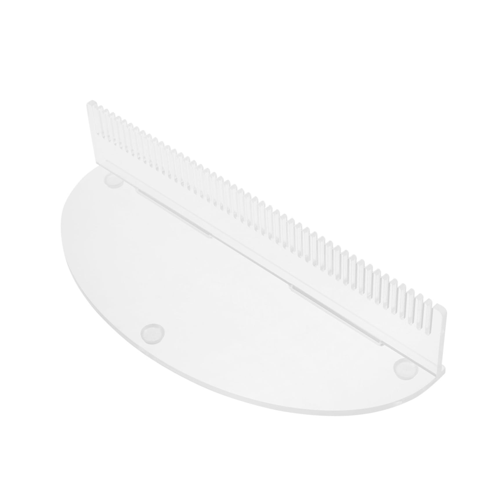 WEKADRIN Hair Extension Display Stand Acrylic Rack for Hair Stylists Versatile Braiding Holder for Washing Drying Extensions for Salon Use