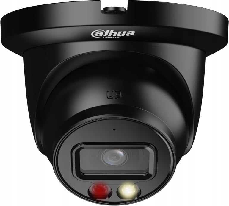 Caméra IP Dahua 8mpx noir pour éviter les fausses alertes et surveiller la nuit