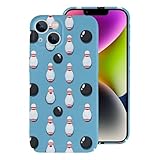 Scénarios d'utilisation : convient pour un usage quotidien à la maison, au bureau, en voyage, en déplacement ou aux activités de plein air, offrant une protection fiable compatible avec l'iPhone 14, coque robuste avec impression boule de bowling lumineuse compatible avec iPhone 14 pour femme, compatible avec iPhone 14, compatible avec iPhone 14, et les besoins des coques de téléphone