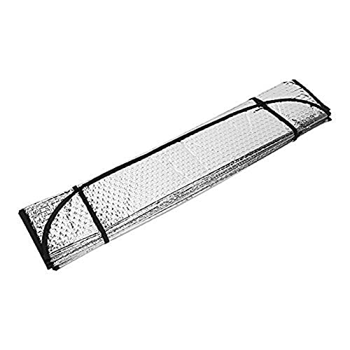 Acan Parasol de Coche de Papel de Aluminio bloqueando el 99% de los Rayos UV nocivos 90 x 150 cm