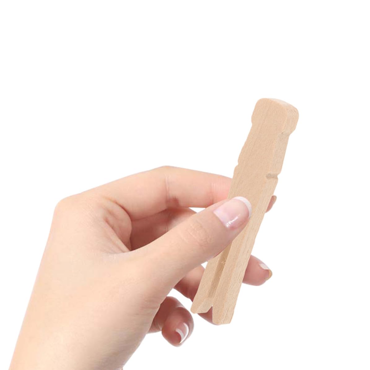 Anneome 100 Pinzas de Madera Redondas Pequeñas y Resistentes Ropa Mecanismo Fuerte y Diseño Vintage para Secar y Organizar Prendas Secar y Organizar Prendas