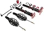 ROADFAR Coilovers Suspension Shocks Springs Struts Full Set Fit for 2003-2007 for Volkswagen for Golf/ 2006-2009 for Volkswagen for GTI