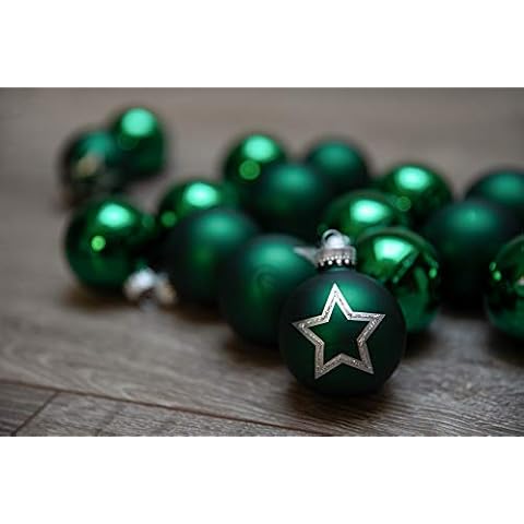 Juego de 20 Bolas de Navidad de Cristal KREBS & SOHN Cover