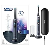 Oral-B iO 9 - Spazzolino elettrico con tecnologia magnetica, microvibrazioni, 7 programmi di pulizia...