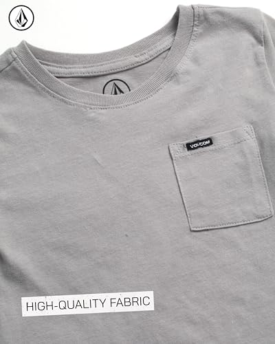 Volcom Baby Boys Pants Set - 2 Piece Long Sleeve Jersey Shirt and French Terry Joggers Playwear for Infant/Little Boy (12M-7)4