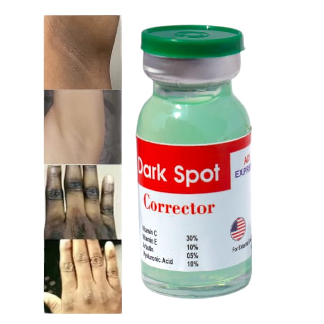 Glowing Skin – Vitamin C for Face for Dry & Oily Skin Organic Dark Spot Corrector Gel – Herbal Glow for Underarms, Knees & Hips Organic Glow Serum– For Private Areas