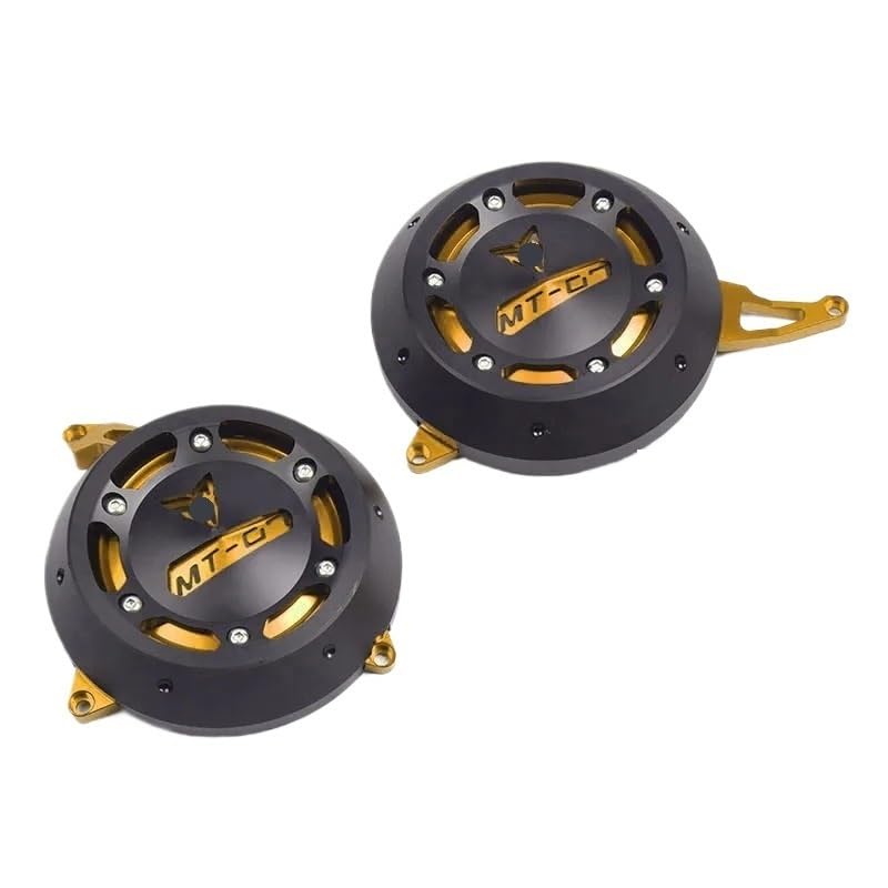 Couvercle de démarreur MT-07 avec slider anti-choc pour sécuriser le carter moteur