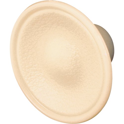 Prime-Line N 6754 1-13/16 In., Ivory Plastic Bi-Fold Door Pull Knob (2 Pack)