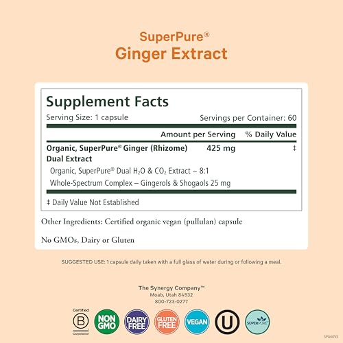 Pure Synergy SuperPure Ginger Extract