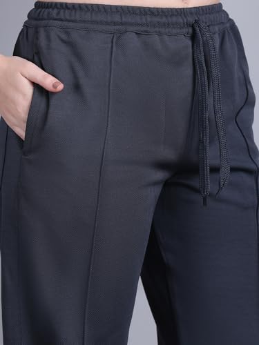 Image of Mack Jonney Solid| Relaxed Fit | Cotton Trackpant for Women-M27