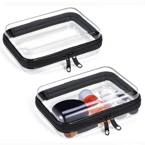 Mini boîtes de rangement plastique et pochette rigide pour petits objets - 2