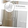 SOESFOUFU 50pcs Transparent Sealing Gasket Washers Anti-Loose Vinyl Screw Fastening Washers for Shower Handle Installation and Easy to Use Fits Screws for Home Supply #2