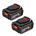 Produktbild 2 Stück DCB200 18V 5,0Ah Li-Ion Ersatzakku für DeWalt MAX XR Akku DCB180 DCB181 DCB182 DCB184 DCB201 DCB205 DCB201-2 DCB181-XJ mit LED-Anzeige