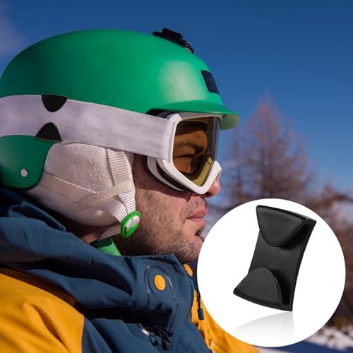 image for lasuroa 4pcs Winter Sports Goggle Clip, Ski Helmet Goggle Clip Replace