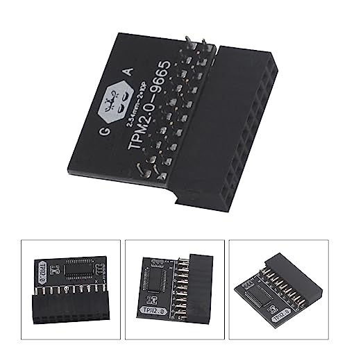 Carte mère avec module de sécurité TPM V5 puce informatique cryptage pour PC fixe - 2