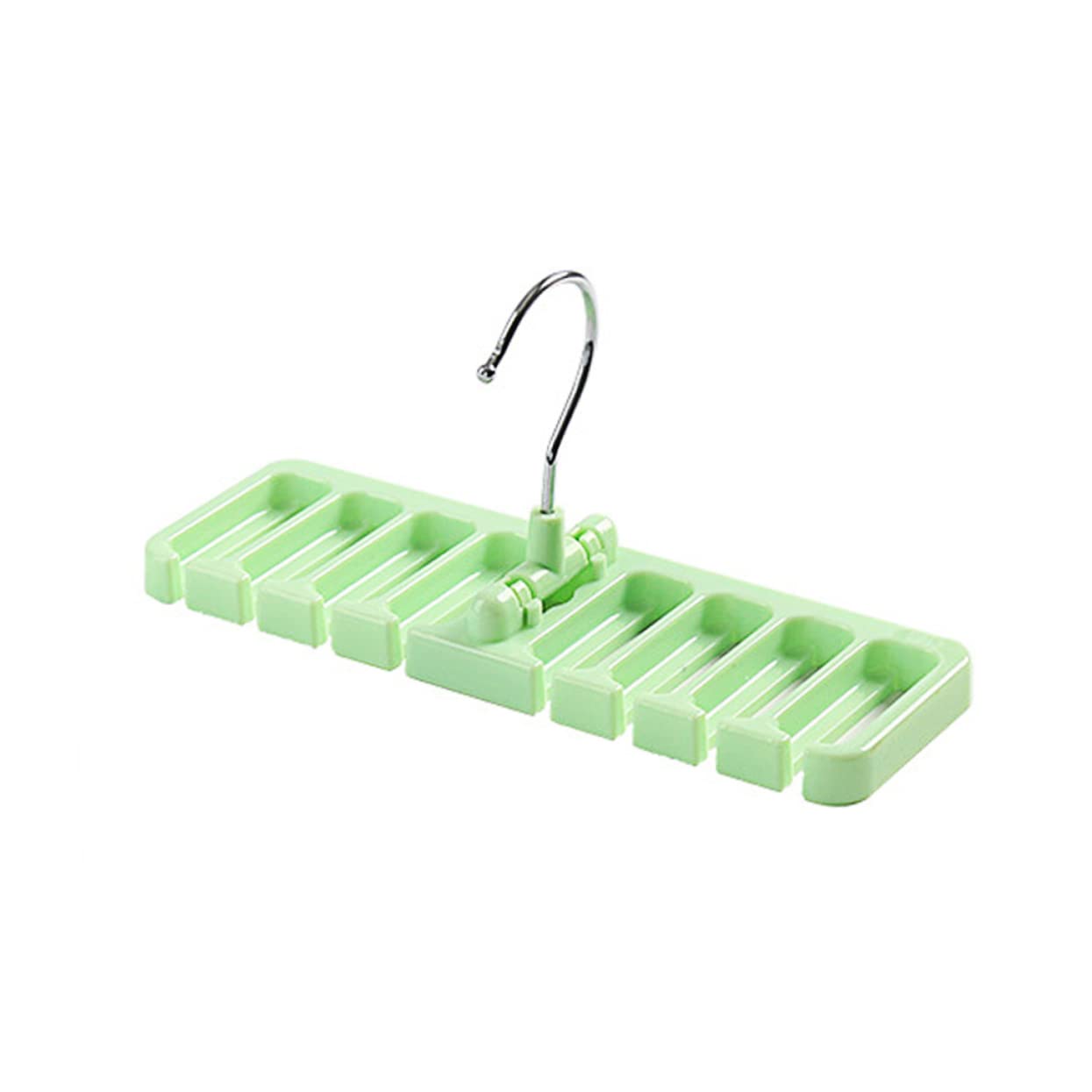 Hemobllo Multifunctional Necktie and Belt Organizer - Hanger Rack for Closet Storage to Ties Belts Stylish Light for Neckties Scarves and Accessories