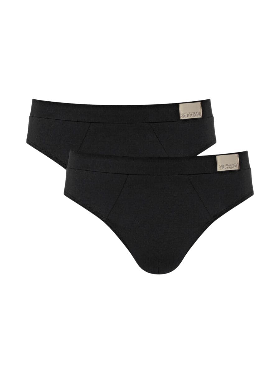 Sloggi Herren Unterhose Men GO Natural Brief / 2-Pack