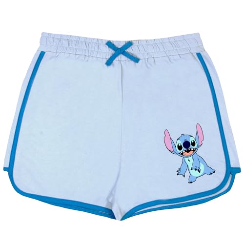 Image of Disney Princess Minnie Mouse Lilo and Stitch Girls Short Sets Shirt and Shorts Set Girl Outfits for Toddler and Kids Clothes